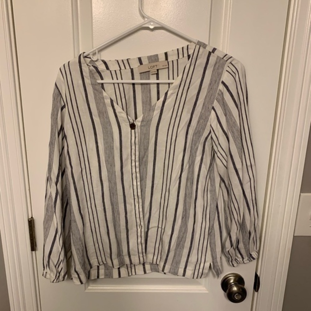 Loft | Button Down Long Sleeve - image 2